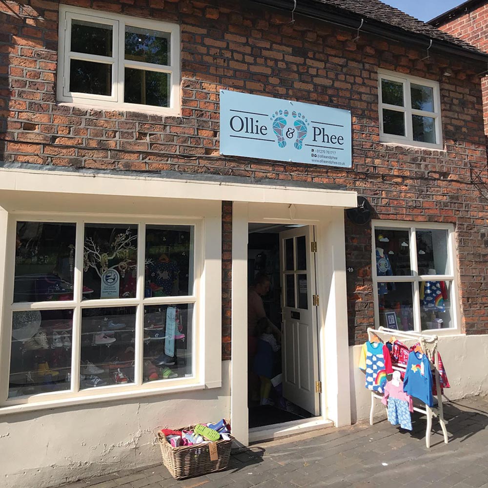 Ollie & Phee shop front
