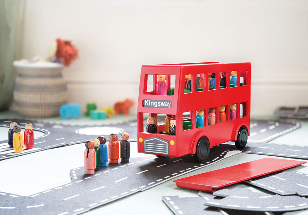 Best Years red wooden bus