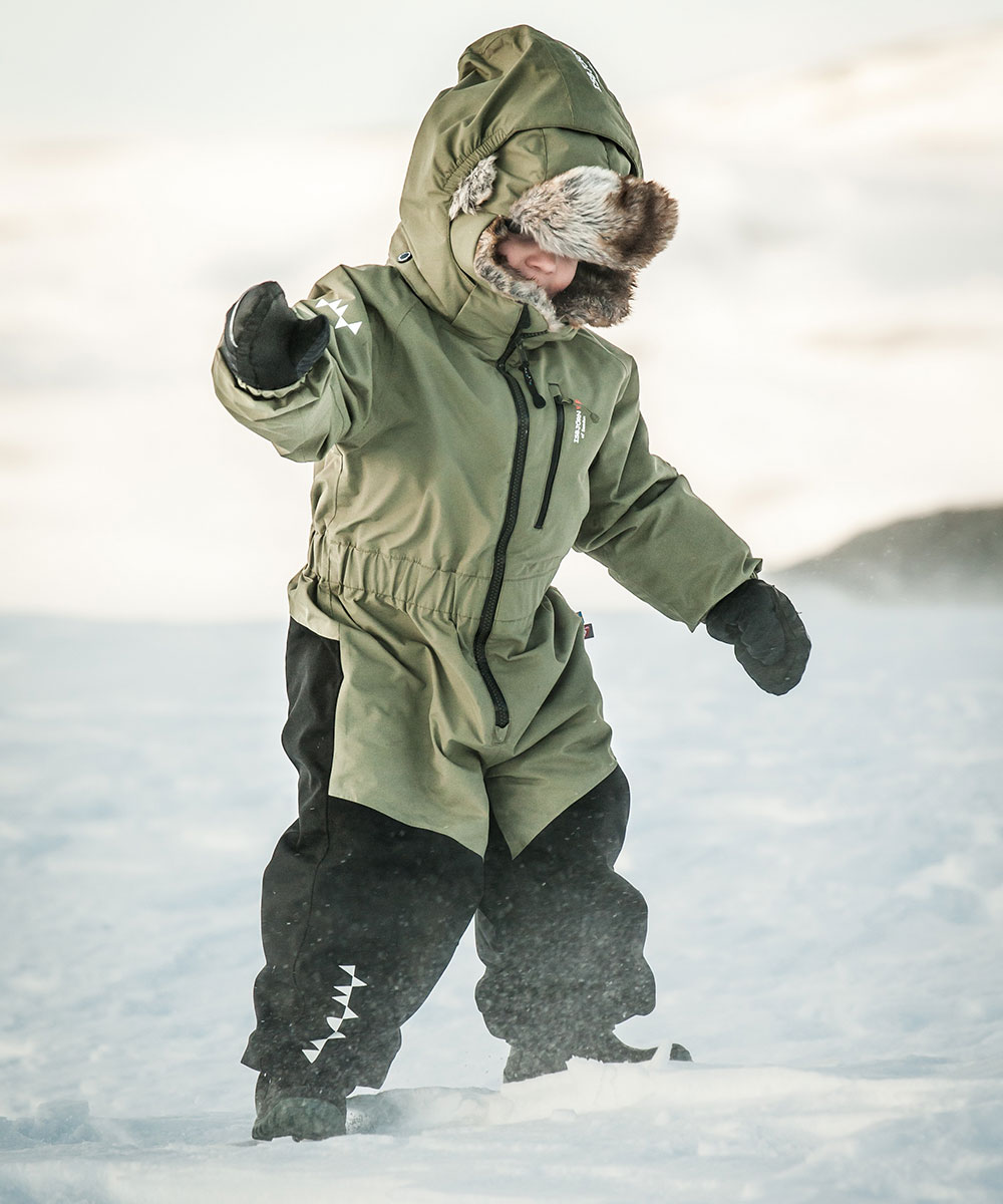 Green Isbjörn of Sweden Penguin Snowsuit