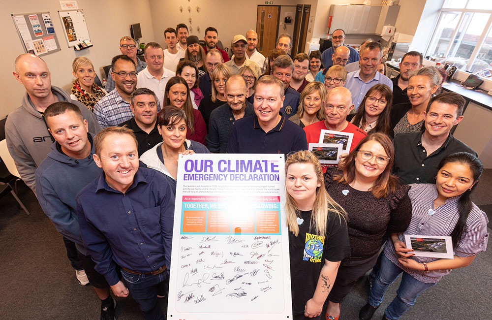 Climate emergency Rowlinson Employees