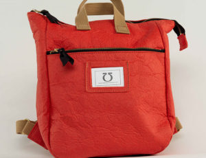 Orange satchel from The Original Satchel Store