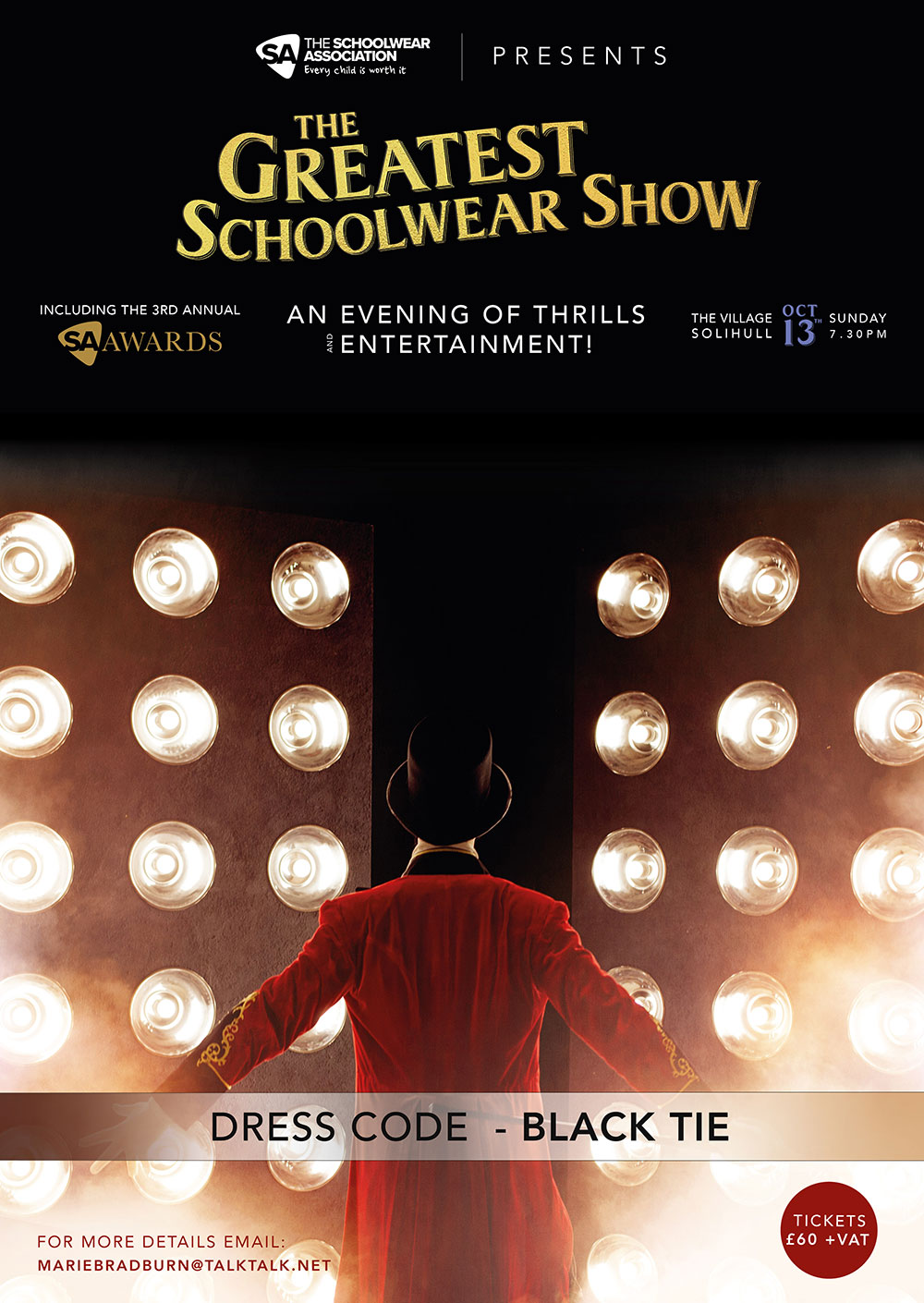 The Greatest Schoolwear Show SA fundraiser ticket