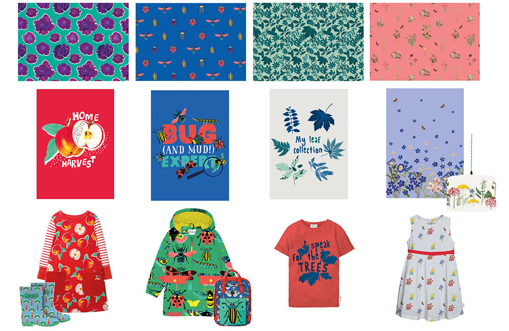 RHS montage of childrenswear images