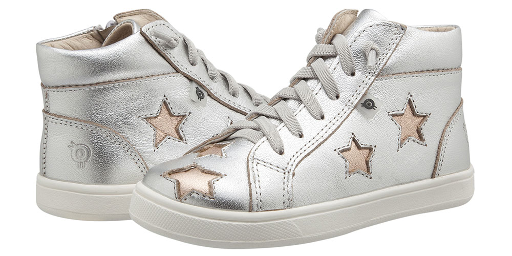 Silves high tops with little bronze stars