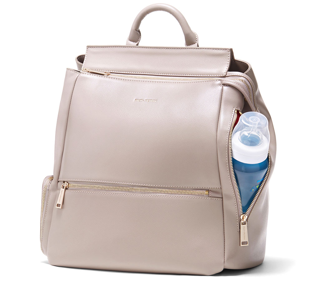 Fact + Fiction beige backpack