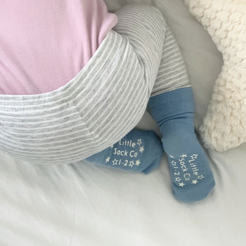 Little Sock Company blue socks