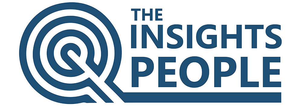 Blue insights people logo