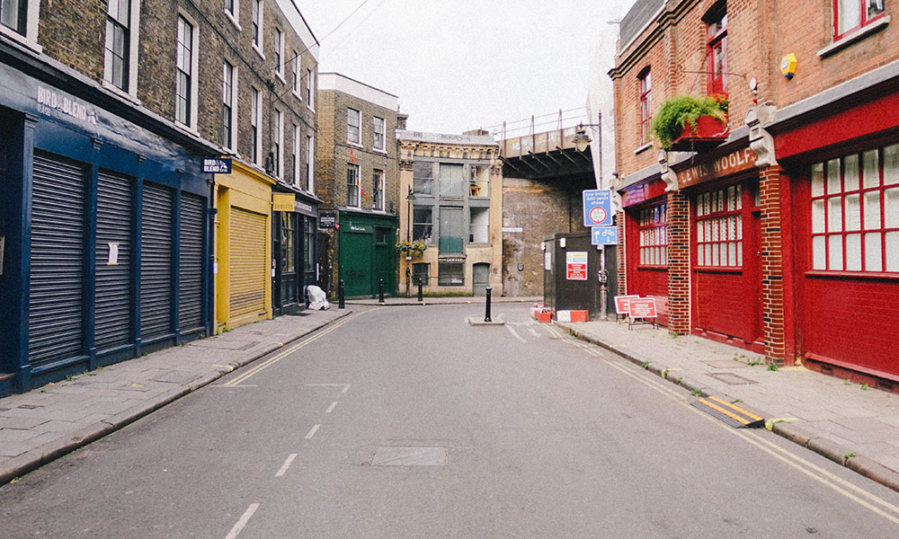 Empty high streets