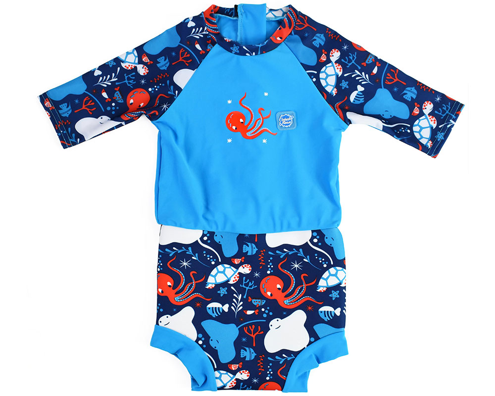 Splash About New Happy Nappy - Reusable Baby/Toddler Neoprene Swim Nappy