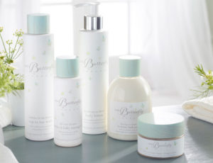 Tubes of Butterfly skin Care Products