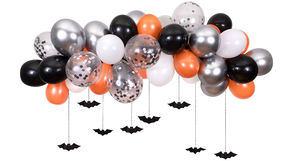 Meri Meri Halloween collection coloured balloons