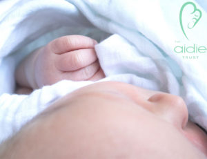The Aidie Trust Baby image close up