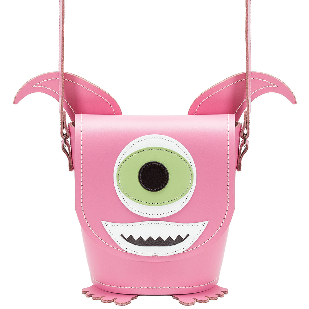 Pink Zatchels monster satchel