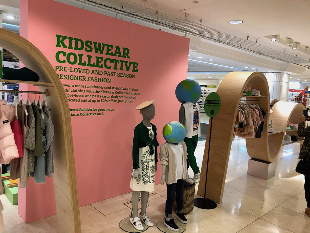 Kidswear Collective pop-up in Selfridges Oxford Street