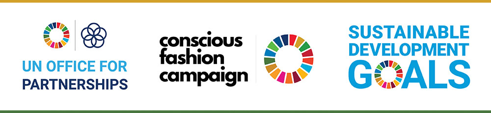 Conscious Fashion Campaign colour logo and wording