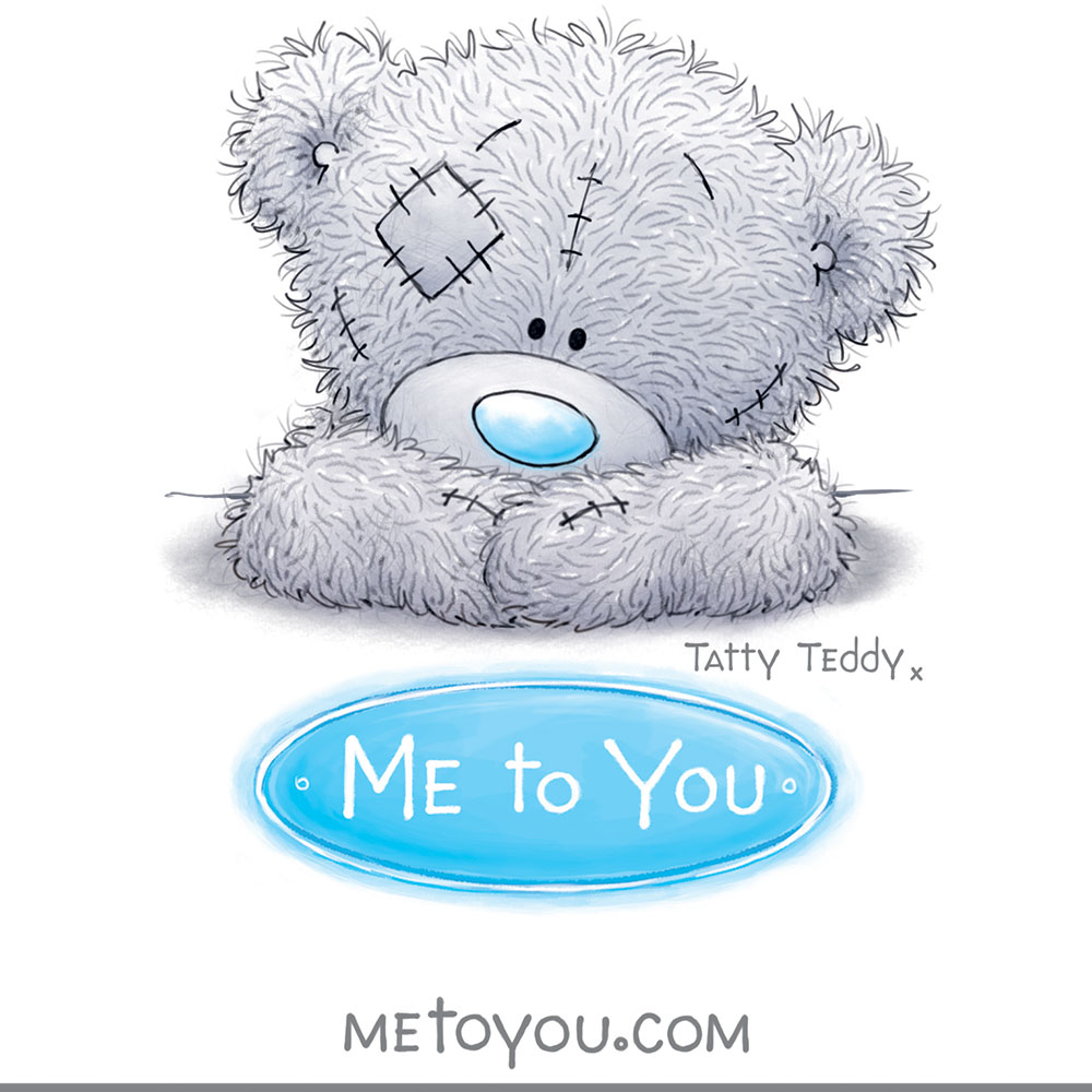 Tiny Tatty Teddy grey Me to you bear