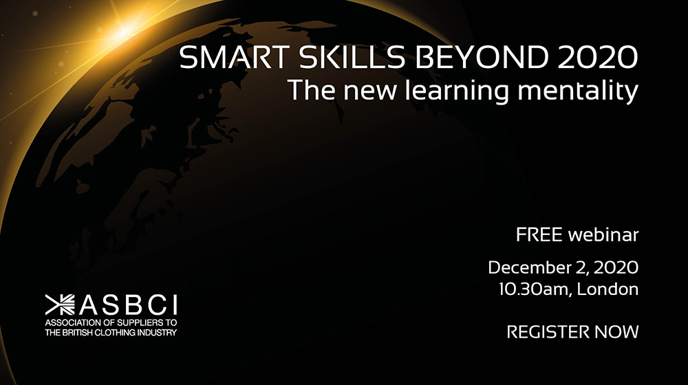 An advertisement for the free ASBCI Smart Skills Webinar