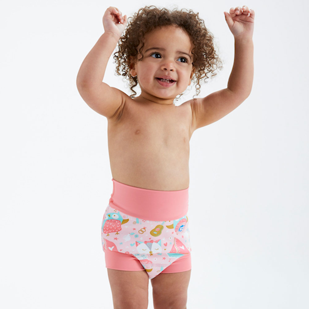 Toddle in pink Waterproof swimming nappy