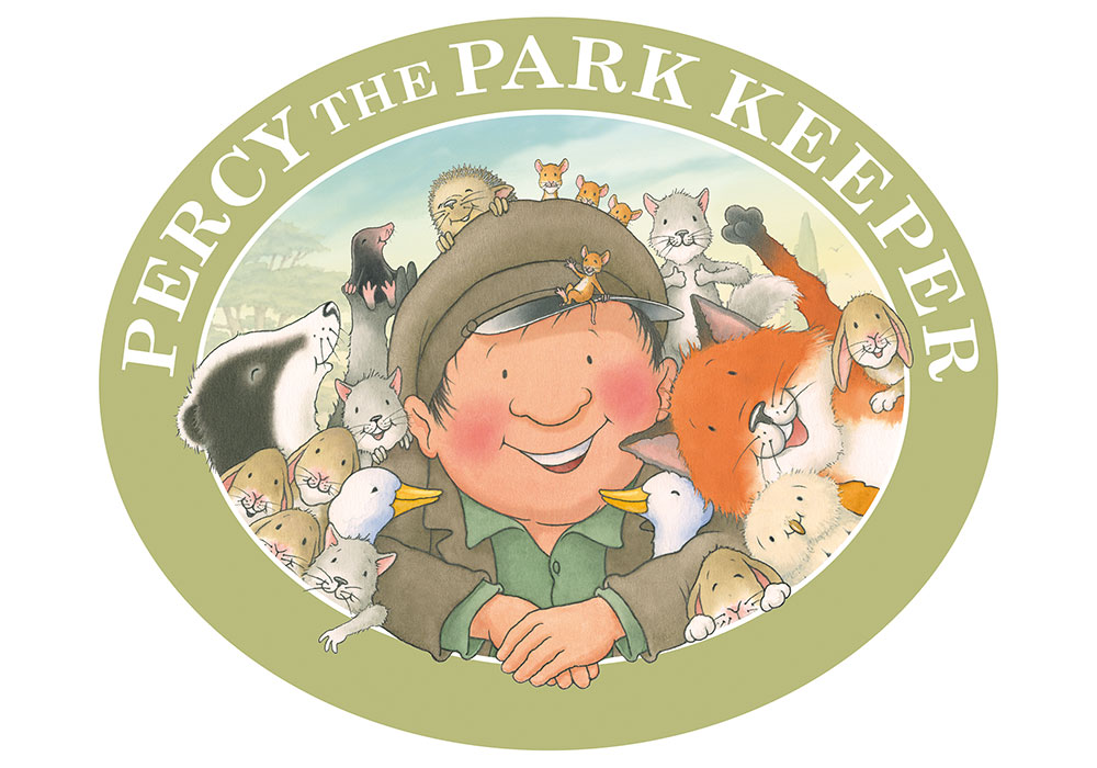 Percy the Park Keeper illustration ellipse