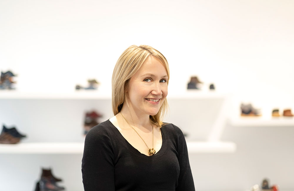 Head and shoulder image of Start-Rite CEO Kate Tansley