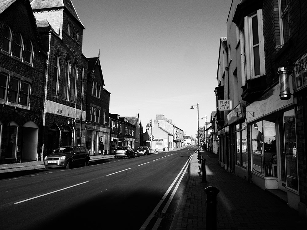 Empty Shopping Street