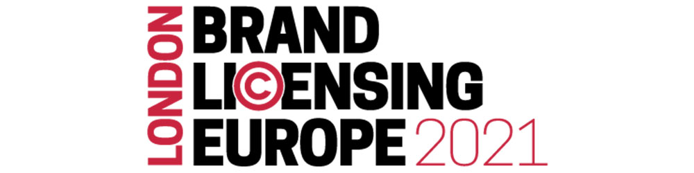Brand Licensing Europe Black and Red Logo