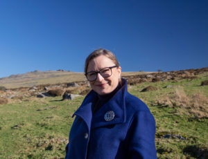 Image of Kirsty Sidgreaves in blue coat