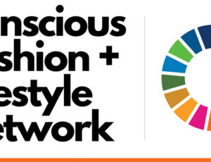 Conscious Fashion and Lifestyle Network Wording and Company Logo