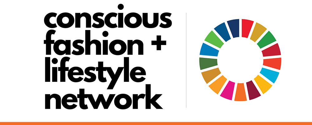 Conscious Fashion and Lifestyle Network Wording and Company Logo