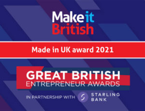 Made in UK award 2021 logo