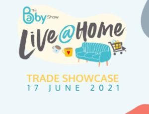 Baby Show Live @ Home Advert Image with illustrations