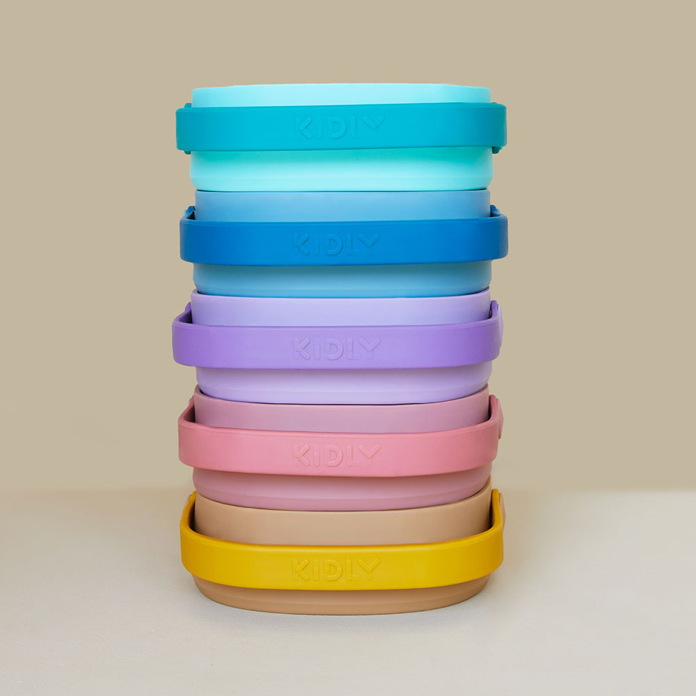 Stack of Kidly buckets