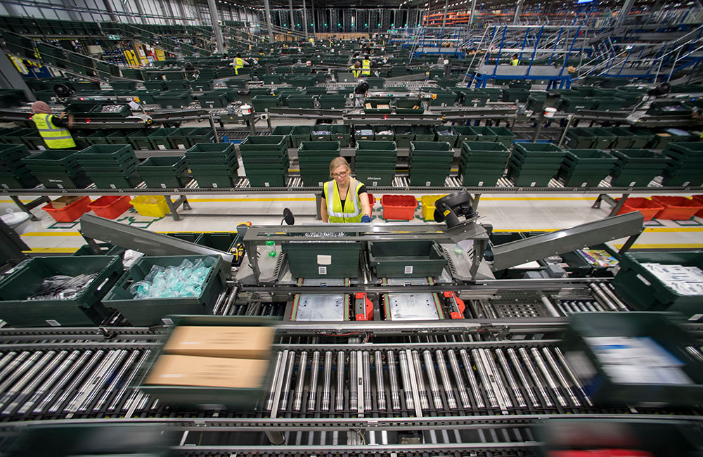 John Lewis's distribution warehouse