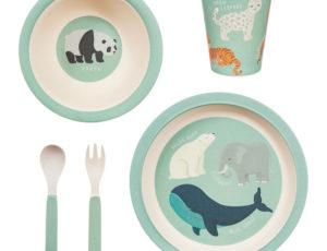 BabyBamba eco-friendly dinner set