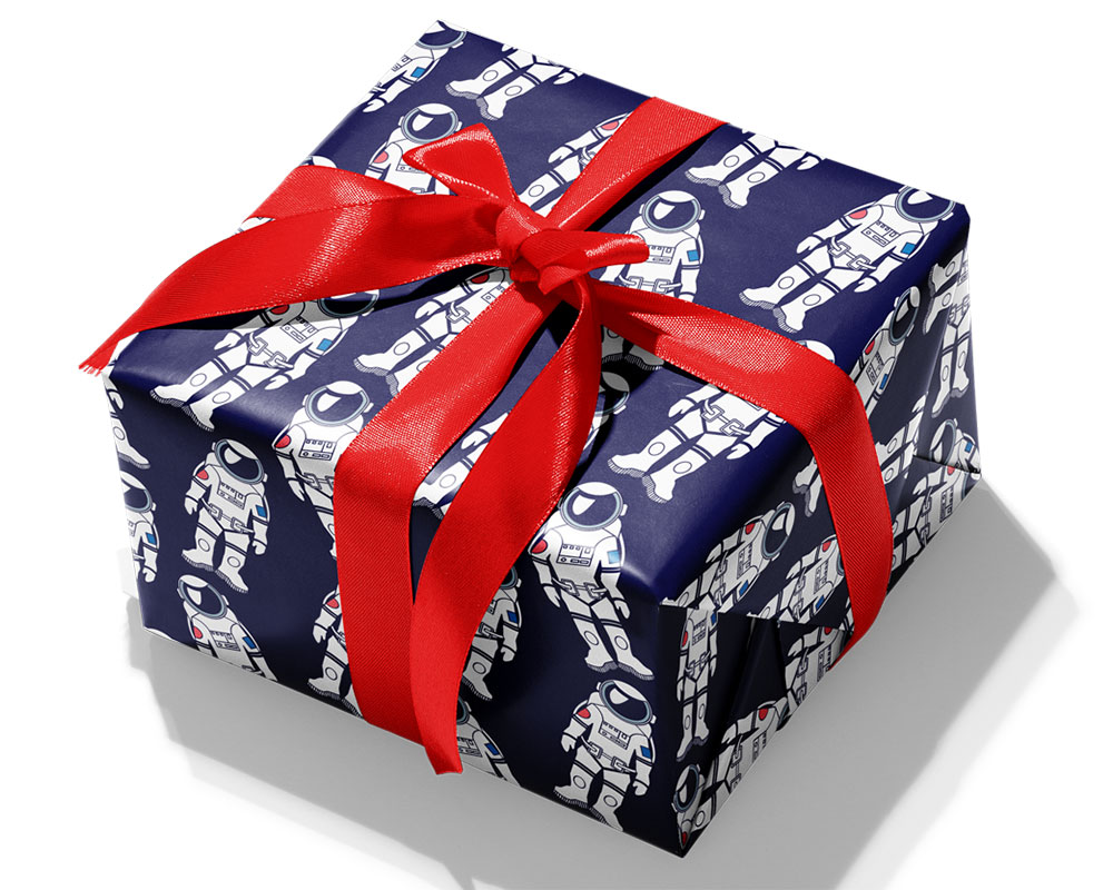 Storigraphic gift wrapping paper