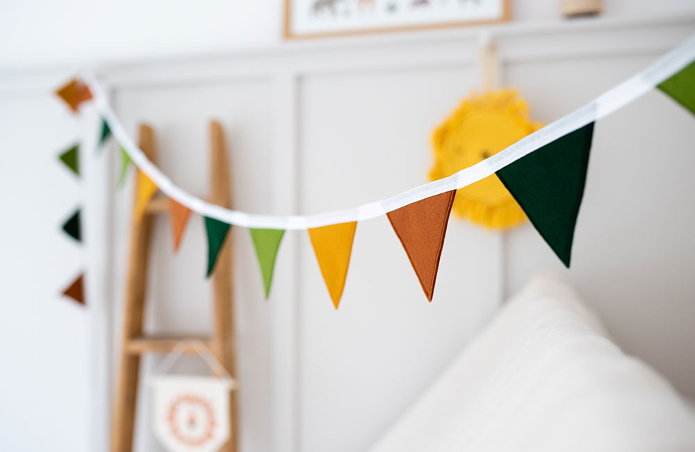 Styled to Sparkle kids' bunting