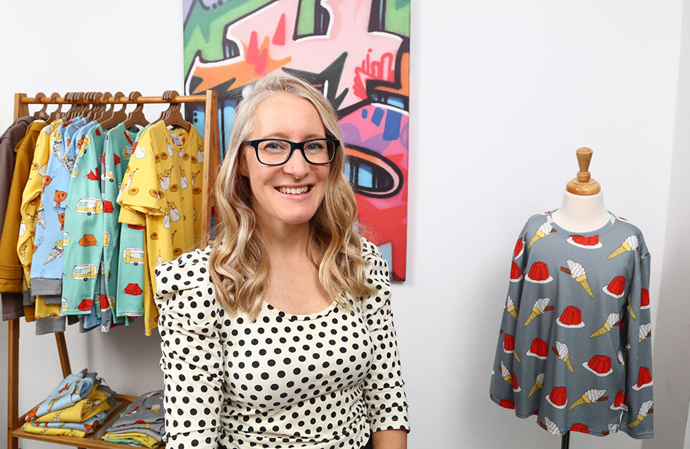 Ismay Mummery, founder and MD of sustainable boys’ fashion brand Boy Wonde