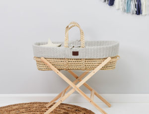 A Moses Basket by The Little Green Sheep