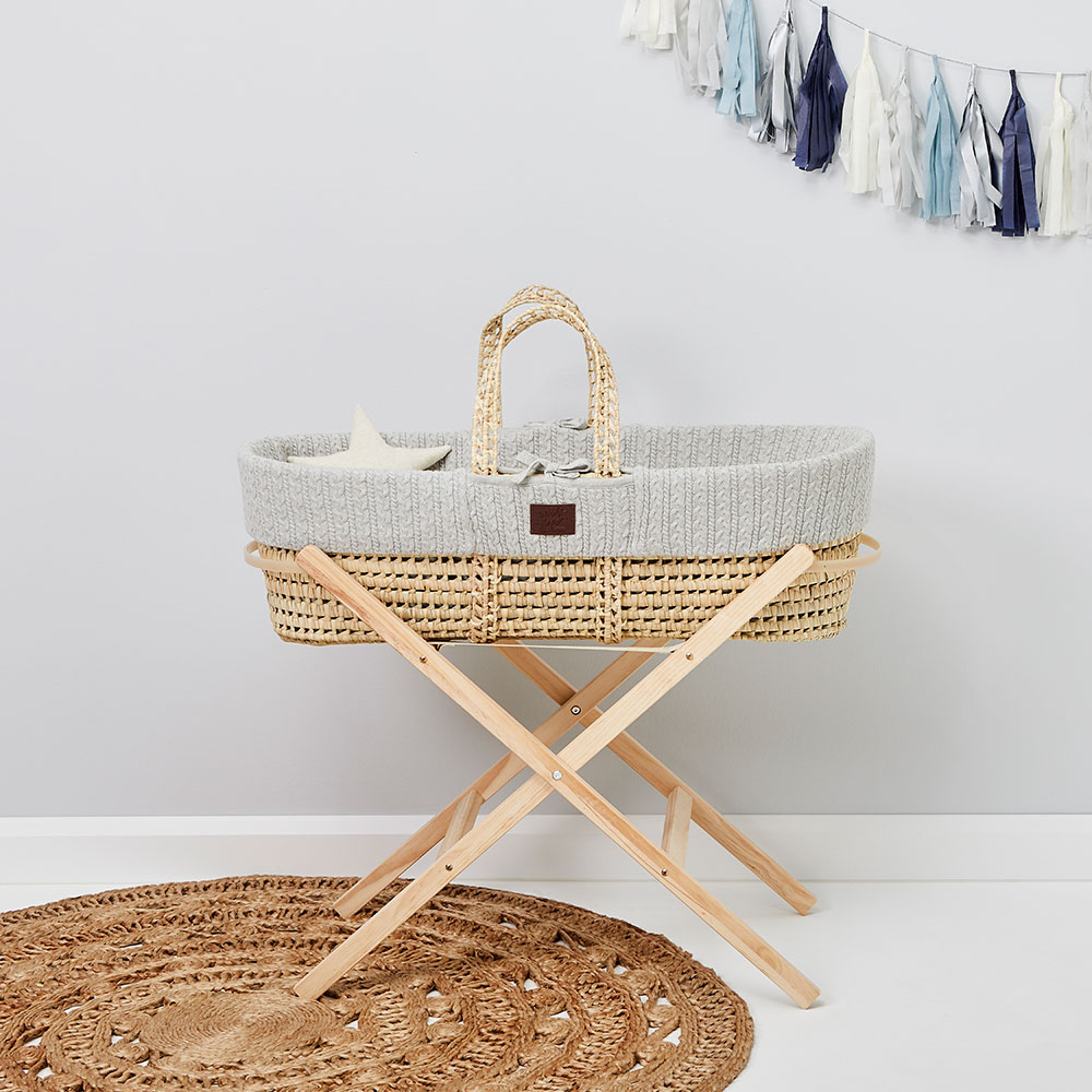 A Moses Basket by The Little Green Sheep