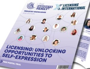 Front cover of The Insights Family's licensing report