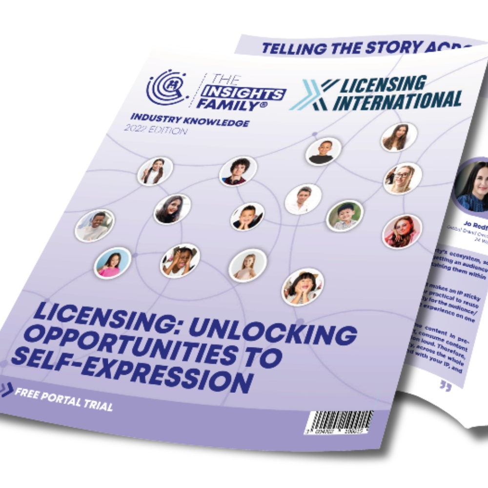 Front cover of The Insights Family's licensing report