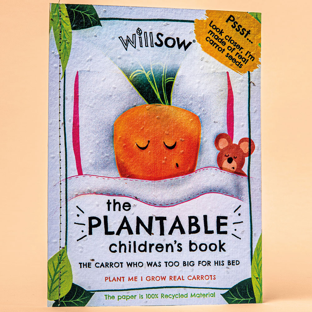 Children's plantable book 