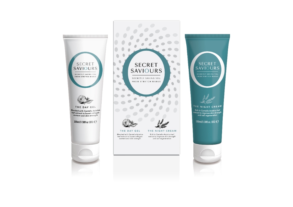 Two tubes of cream and a packaging box by Secret Saviours 