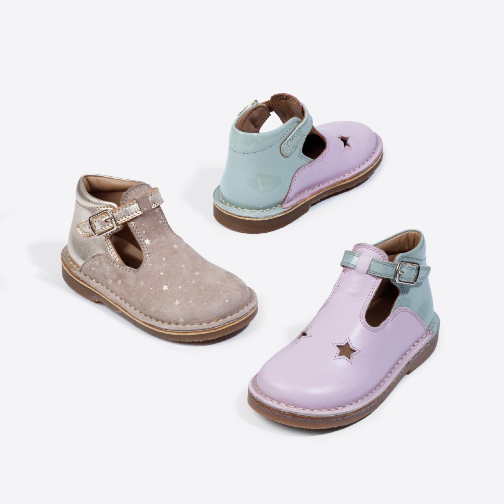 Sustainable children's footwear styles by Pip & Henry 