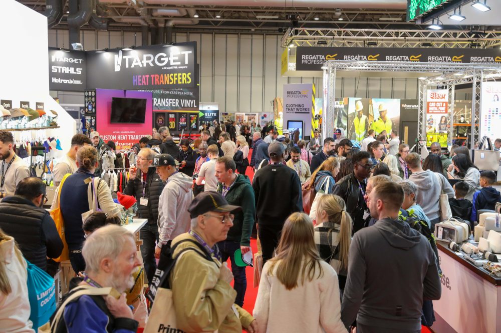 People stood in a hall of the P&P LIVE trade show 