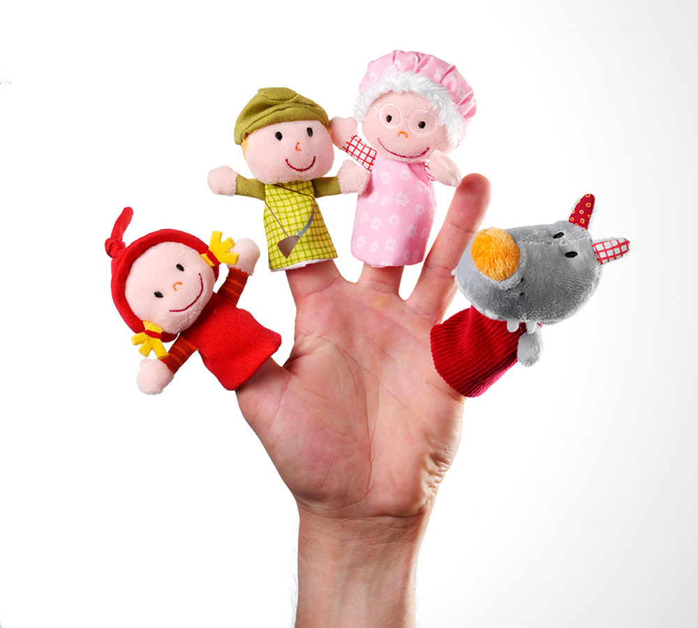 Little Red Riding Hood Finger Puppets