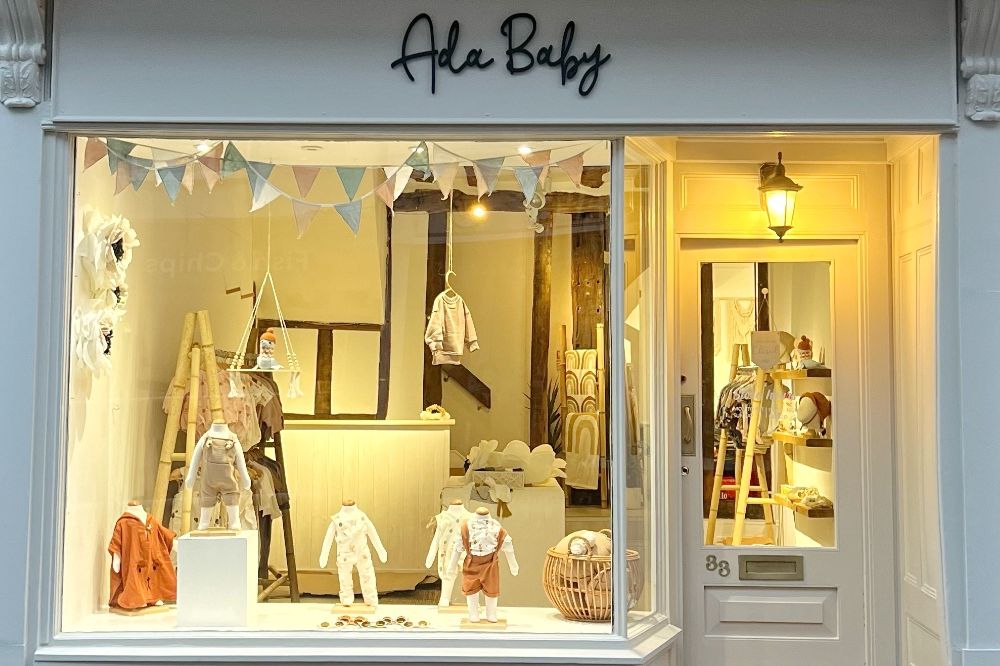 The front of the Adad Baby store