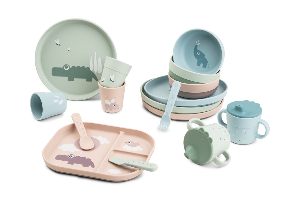 Children's tableware from the Foodie tableware collection by Done By Deer