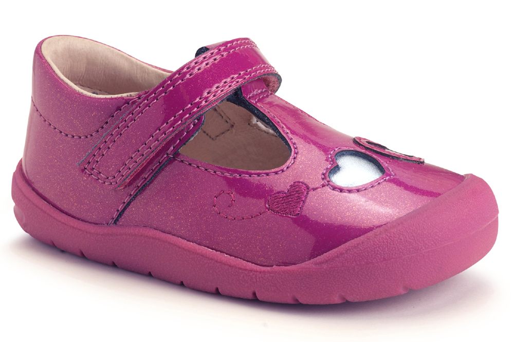 A pink child's shoe by Start-Rite Shoes