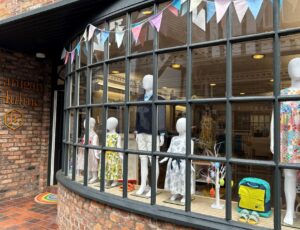 The store front of childrenswear shop Lanigan & Hulme Junior